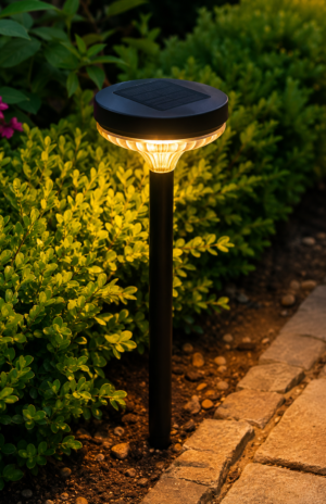 Jabalina solar Crisol LED RGB para jardín - foto 2