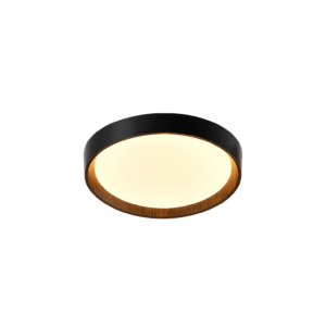Plafón LED Alec 40 negro