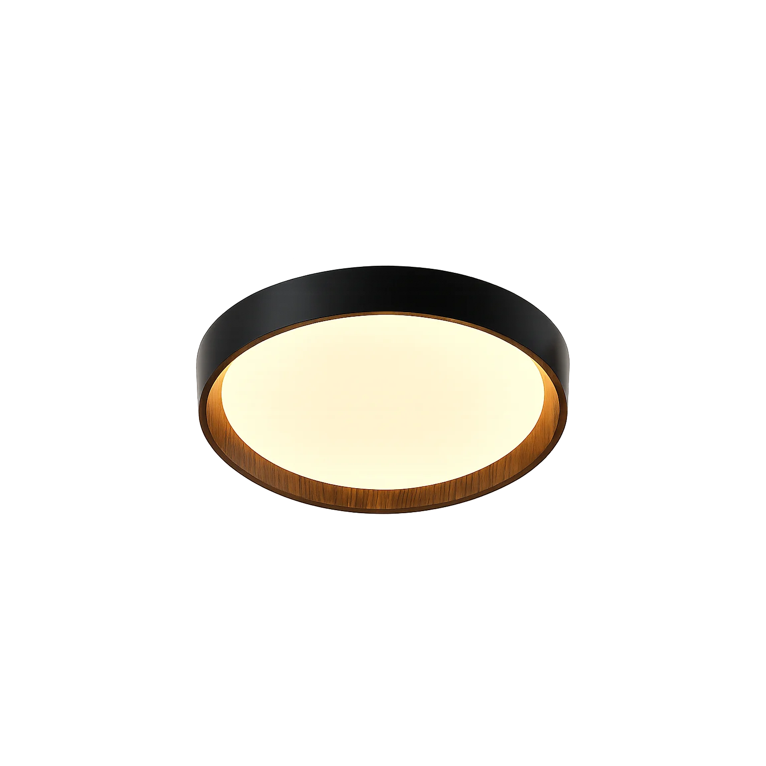 Plafón LED Alec 40 negro